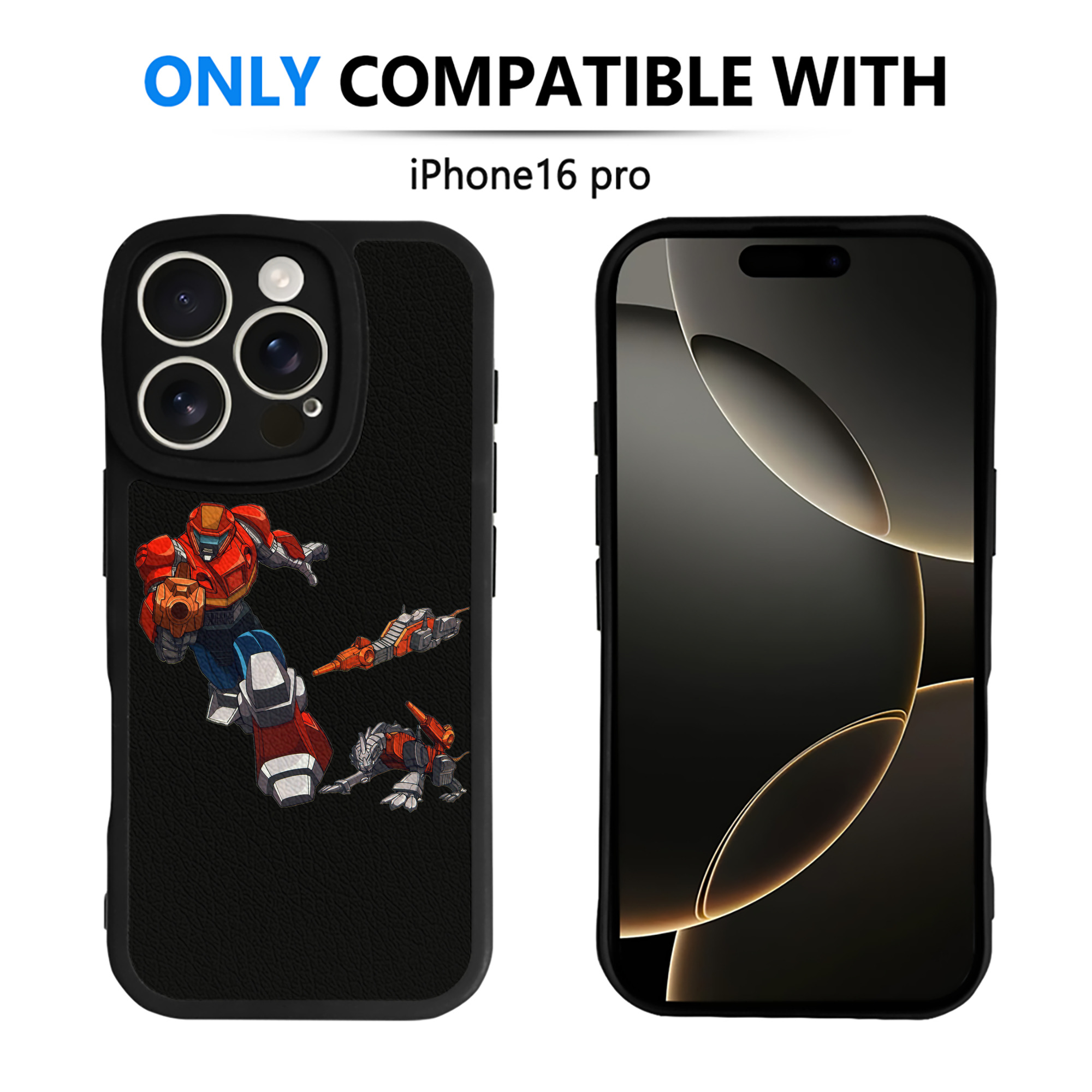 （画像用）  【iPhone 16シリーズ対応】シリコンスマホケース（レザー調） 材質：シリコン